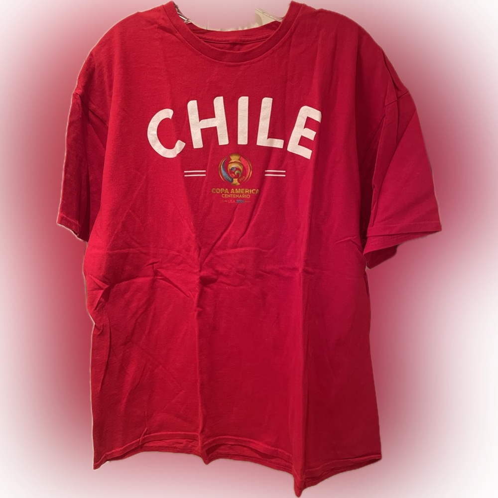 Chile Copa America Red Men's T-Shirt